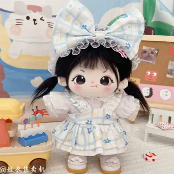 Оригинальное милое платье принцессы в стиле Лолиты, костюм Каваи, плюшевая кукла 20 см, переодевание, косплей, подарок на День рождения