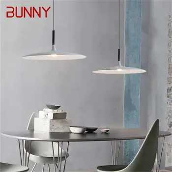 Подвесной светильник BUNNY Nordic Современные простые креативные светодиодные лампы Светильники для домашней декоративной столовой