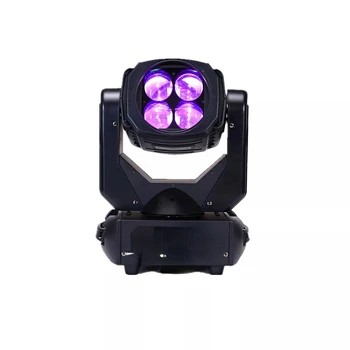 Профессиональные фонари, светодиодная движущаяся головка, четыре пчелиных глаза, мобильный суперлучевой светильник для диджейского оборудования